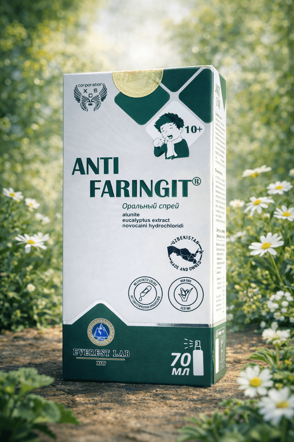 Antifaringit — комплексное решение при боли и воспалении в горле и полости рта